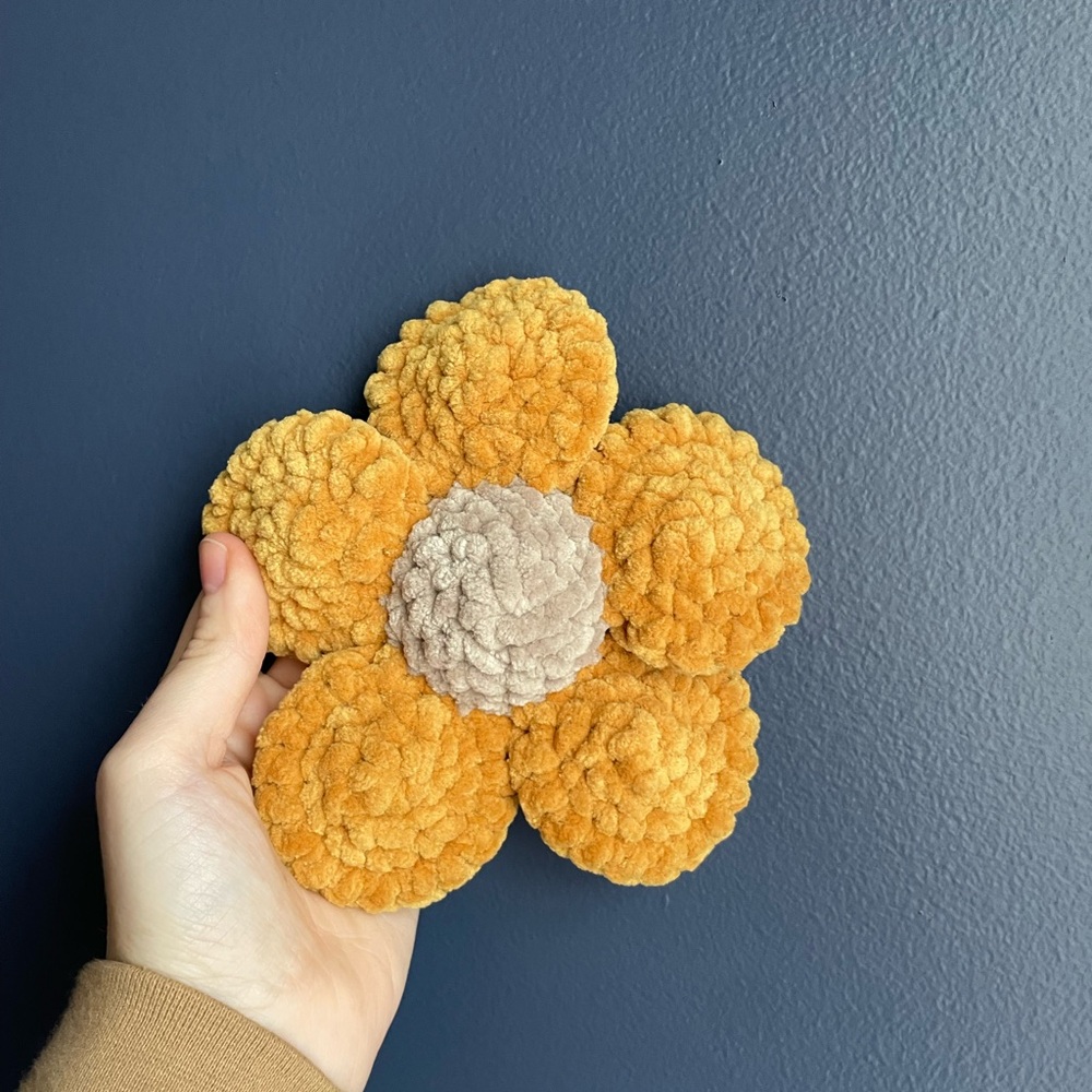 Crochet Flower Fidget Toy